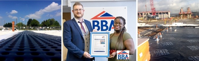 'World-first' BBA certificate for JUTA UK's water, hydrocarbon and gas resistant membrane.