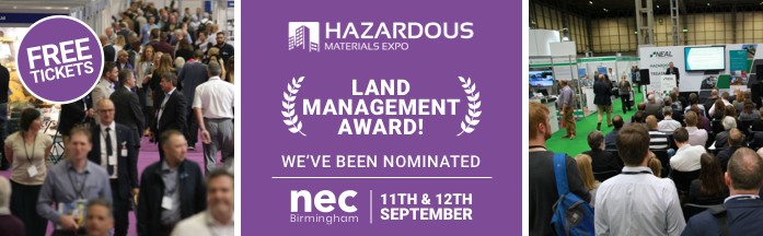 We've been nominated for the Land Management Award!