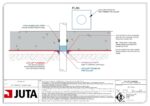TD-JUTA.GP-TB.015 - Single Vertical Pipe Penetration Detail