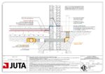 TD-JUTA.GP-TF.020 - Ground Bearing Slab - Perimeter Detail - Radon Sump Below + Membrane Above Slab