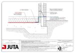TD-JUTA.GP-TF.051 - Raft Slab - Membrane Above Slab - Perimeter Detail Option 2