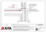 TD-JUTA.GP1.004 - Suspended Slab - Perimeter Section - Membrane Above Slab