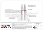 TD-JUTA.GP1.016 - Ground Bearing Slab - Perimeter Detail - Membrane Below Slab (Full Fit Option)