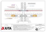 TD-JUTA.GP2.011 - Suspended Slab - Internal Wall Detail - Membrane Above Slab - Radon Sump Below - TYPICAL