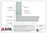 TD-JUTA.HDL.013 - RC Retaining Wall Base Detail - Option 2 (No Toe)
