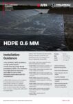 HDPE 0.6 MM Installation Guidance